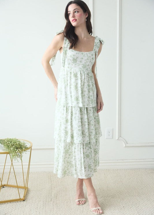 In Bloom Tiered Dress