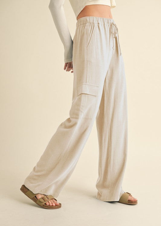 Relaxed Linen Cargo