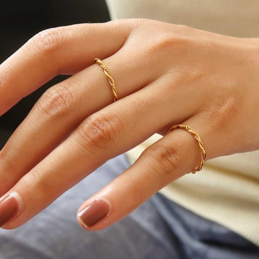 Minimalist Braided Ring
