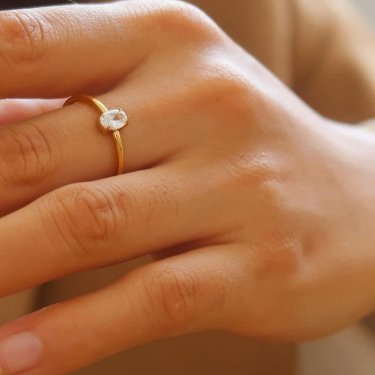 Mini Stone Ring